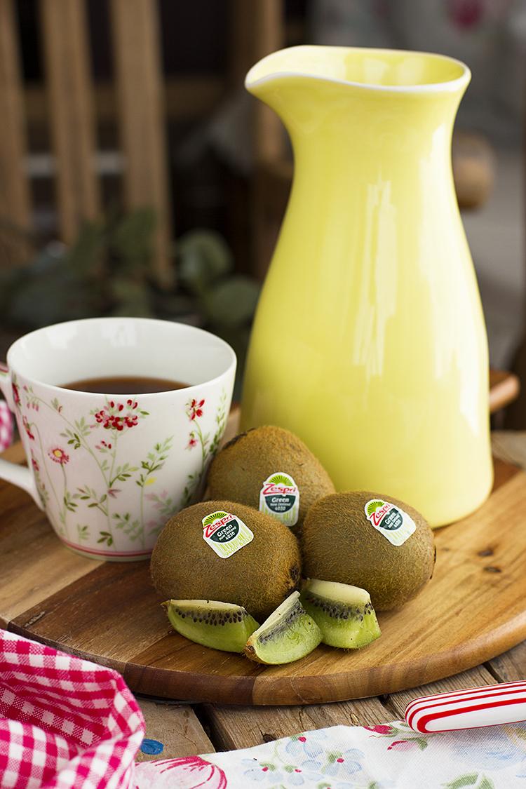 Tarta de Kiwis Fácil y saludable en solo 10 minutos