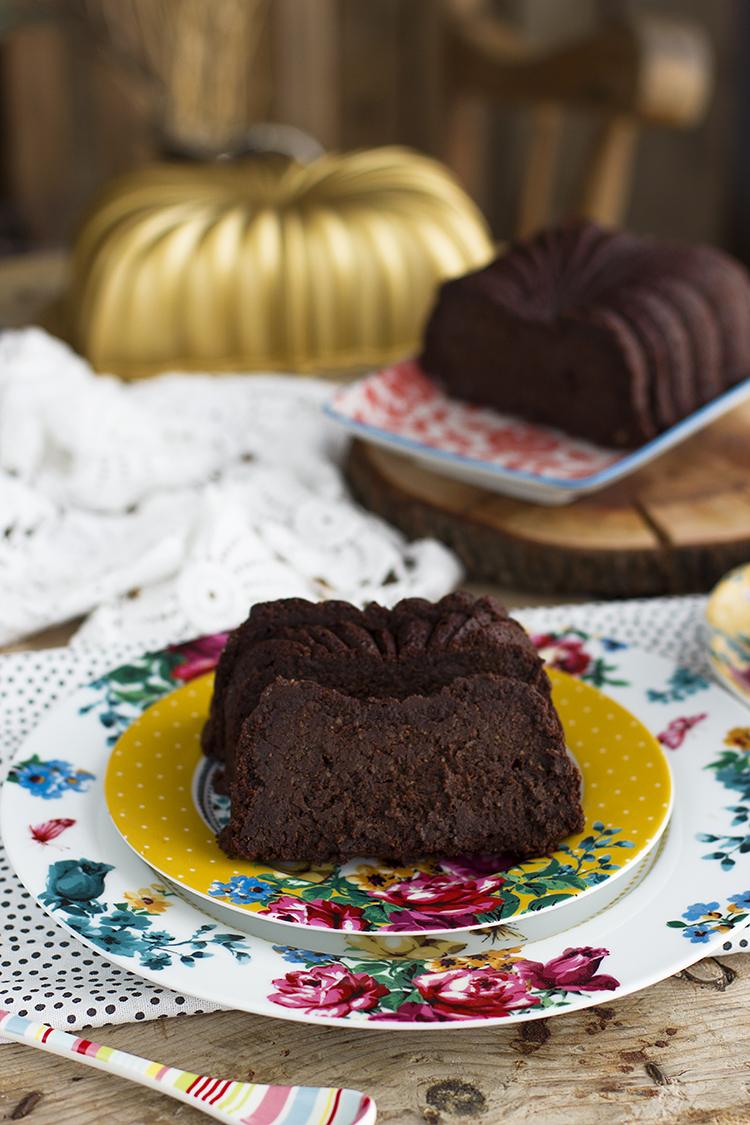 Pastel Fácil de Chocolate con solo 5 ingredientes y además saludable Pastel Fácil de Chocolate con solo 5 ingredientes y además saludable