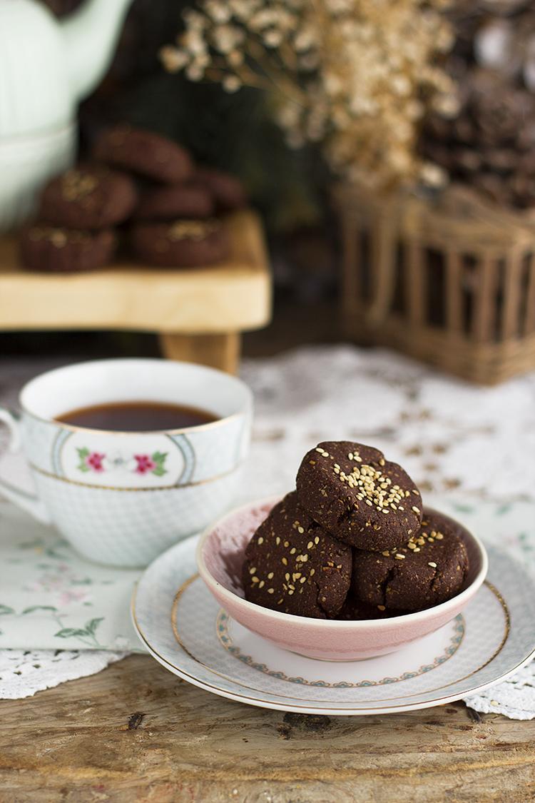 polvorones de chocolate saludables sin azúcar, sin gluten y saludables polvorones de chocolate saludables sin azúcar, sin gluten y saludables