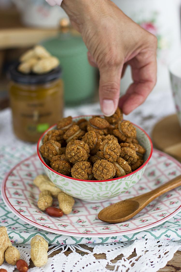 Cereales de Cookies de Cacahuete, receta saludable y fácil Cereales de Cookies de Cacahuete, receta saludable y fácil