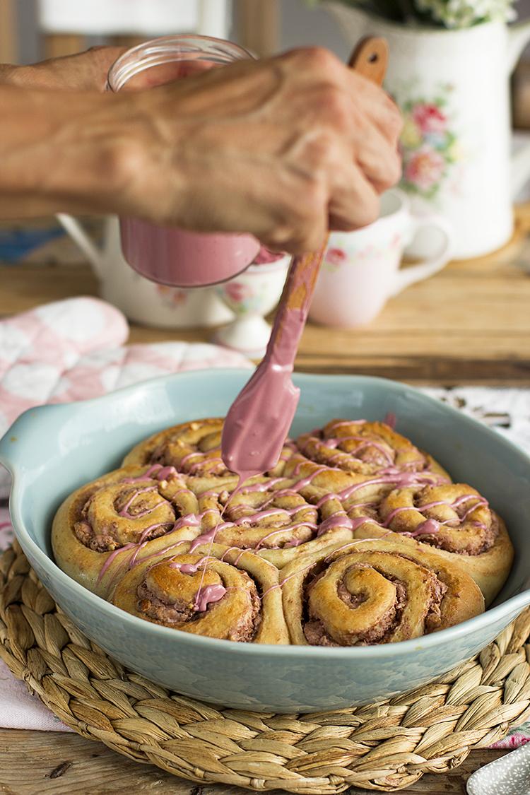 Cinnamon Rolls de Pantera Rosa y sabe igual que los pastelitos! Cinnamon Rolls de Pantera Rosa y sabe igual que los pastelitos!