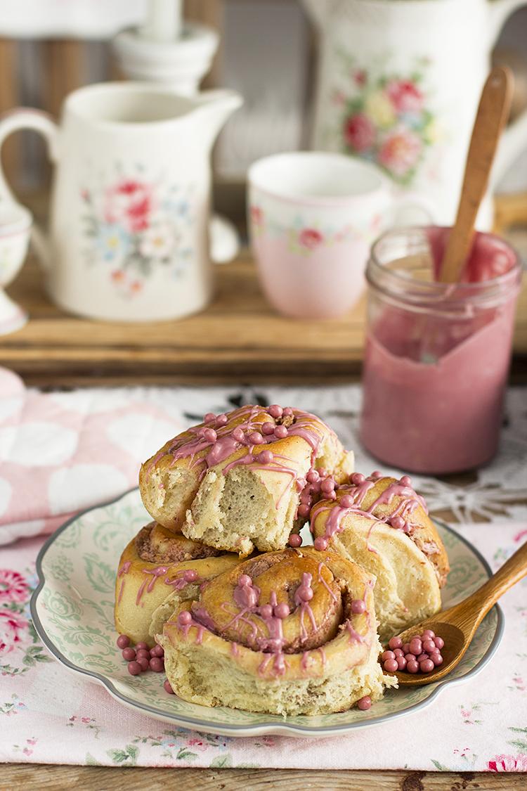 Cinnamon Rolls de Pantera Rosa y sabe igual que los pastelitos! Cinnamon Rolls de Pantera Rosa y sabe igual que los pastelitos!