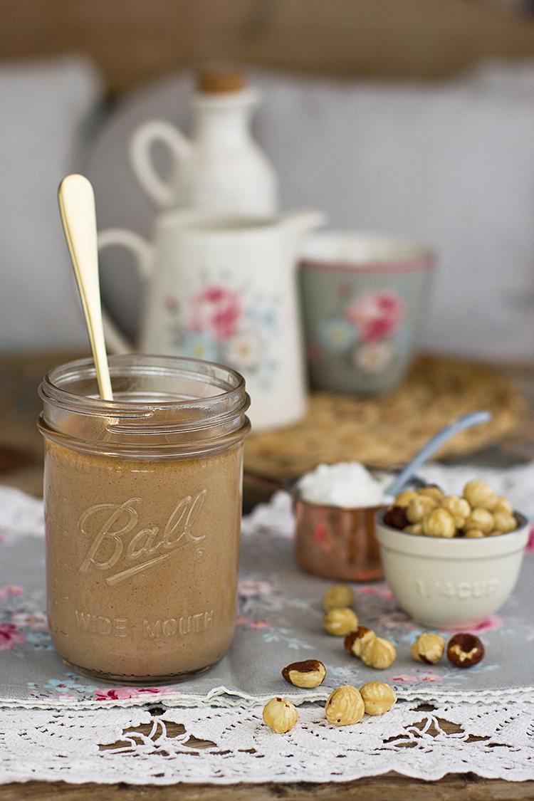 Crema Kinder Bueno Saludable con muy pocos ingredientes vegana
