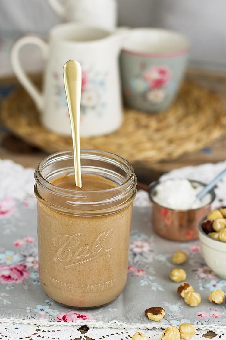 Crema Kinder Bueno Saludable con muy pocos ingredientes vegana