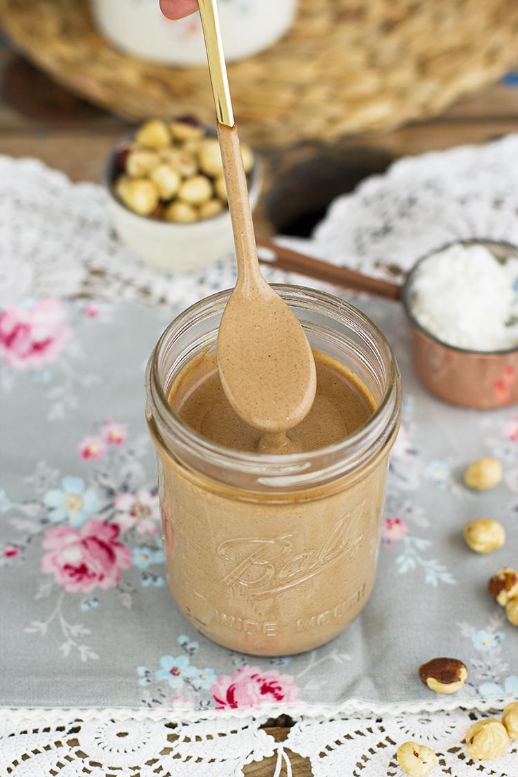 Crema Kinder Bueno Saludable con muy pocos ingredientes vegana