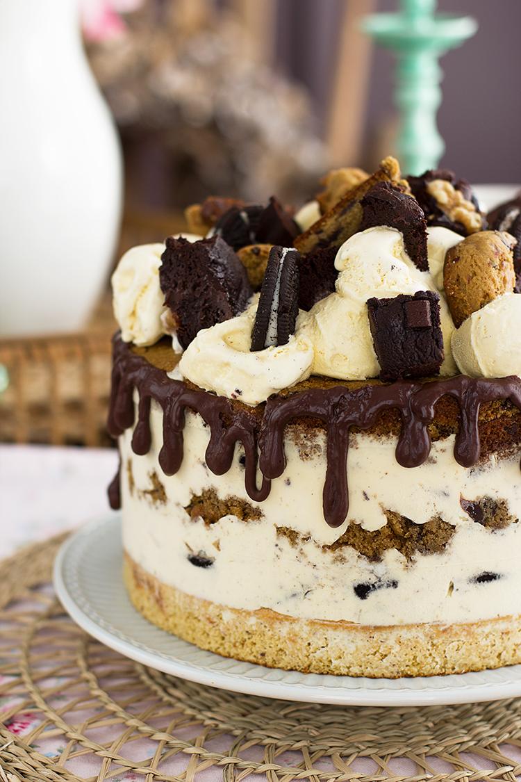 Tarta Helada Cookies Oreo Saludable la tarta mas rica del mundo!