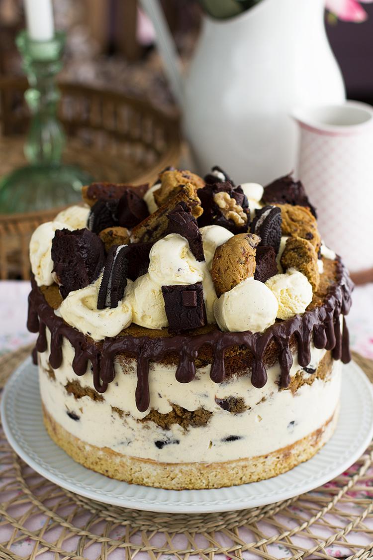 Tarta Helada Cookies Oreo Saludable la tarta mas rica del mundo!