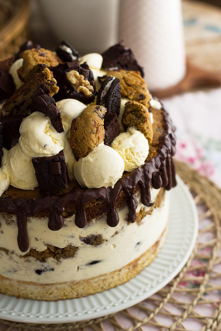Tarta Helada Cookies Oreo Saludable la tarta mas rica del mundo!