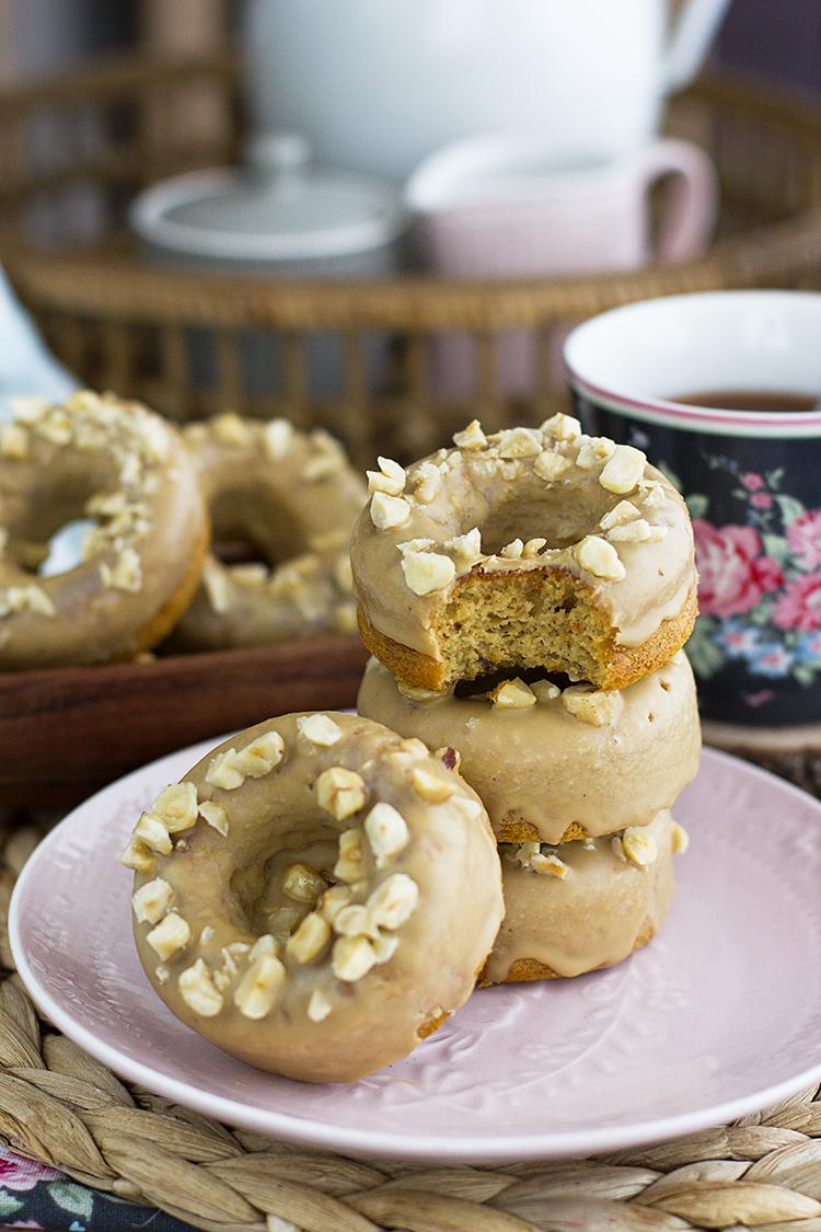 Donuts de Avellana Saludables, los más tiernos y deliciosos Donuts de Avellana Saludables, los más tiernos y deliciosos
