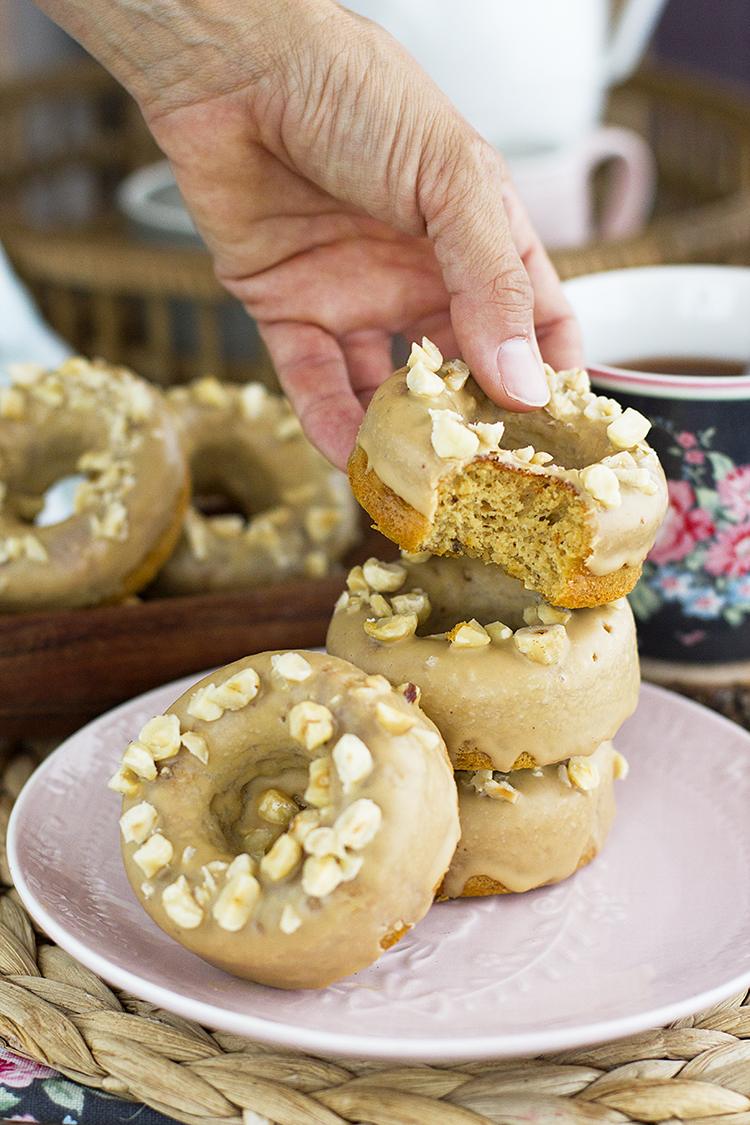 Donuts de Avellana Saludables, los más tiernos y deliciosos Donuts de Avellana Saludables, los más tiernos y deliciosos