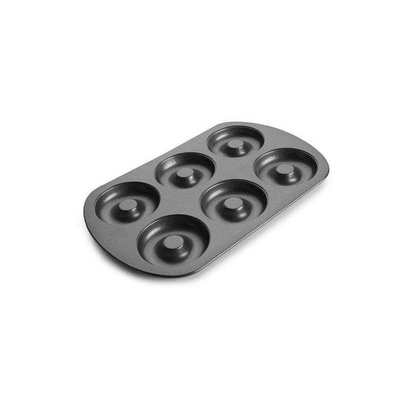 Molde Donuts 6 cavidades silicona - El Pósito Menaje