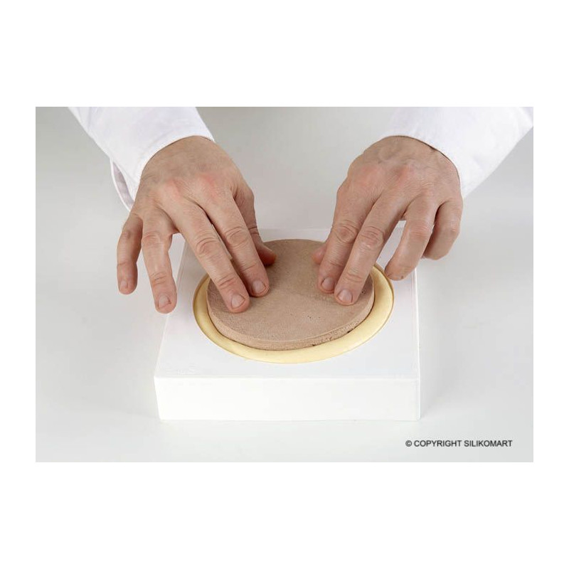 Molde de silicona semiesfera Zuccotto 18 cm - Silikomart Professional