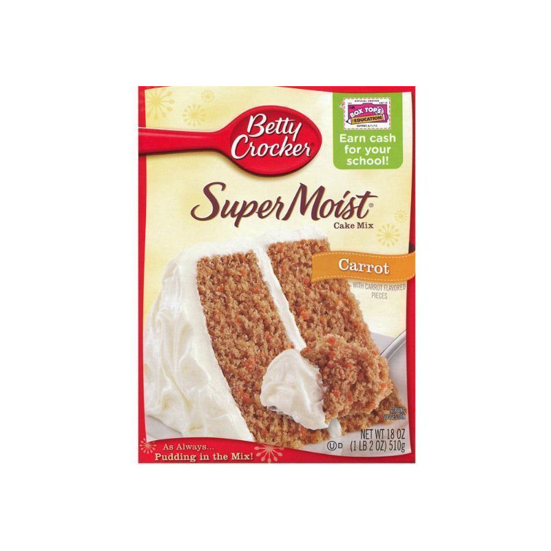 Betty Crocker Carrot Cake Mix Instructions