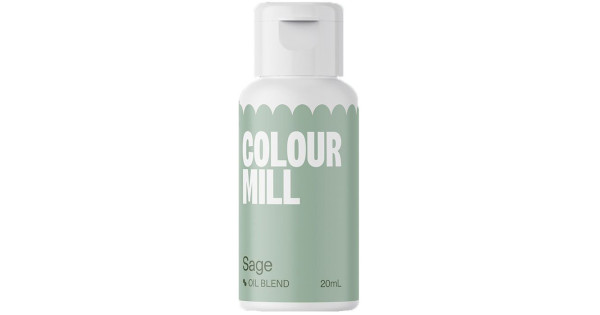 Colorante en gel liposoluble Verde Sage 20 ml Colour Mill