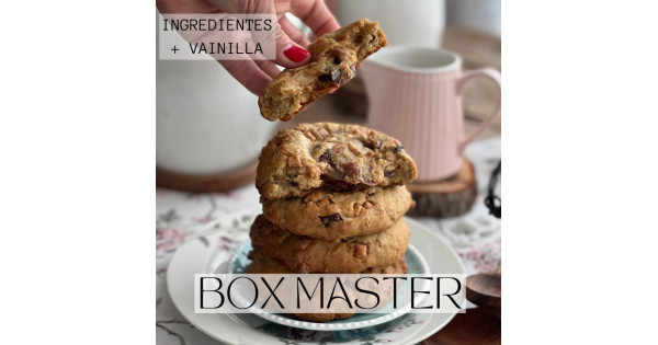 Box AHORRO Cookies Banoffe Ingredientes + Vainilla