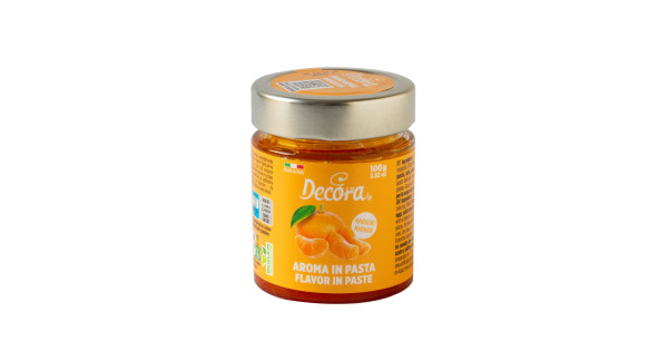 Aroma en pasta concentrado Mandarina 100 g Decora Italia