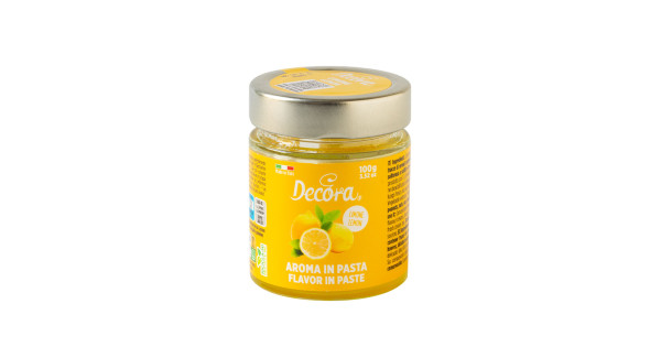 Aroma en pasta concentrado Limón 100 g Decora Italia