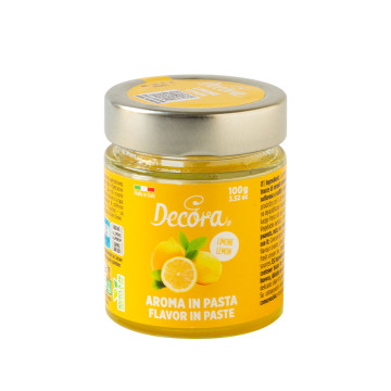 Aroma en pasta concentrado Limón 100 g Decora Italia
