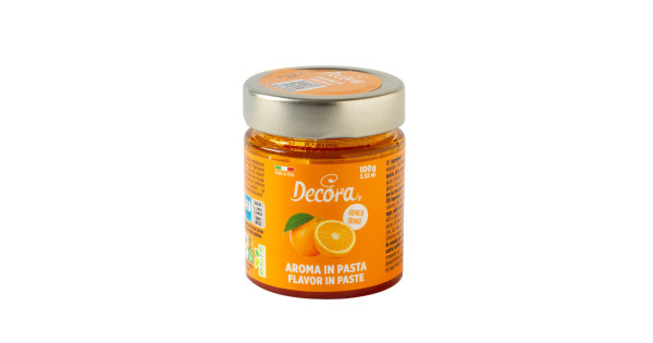 Aroma en pasta concentrado Naranja 100 g Decora Italia