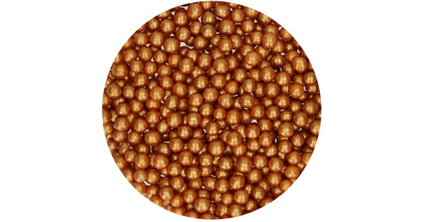 Sprinkles Perlas Blandas Oro 60 g Funcakes