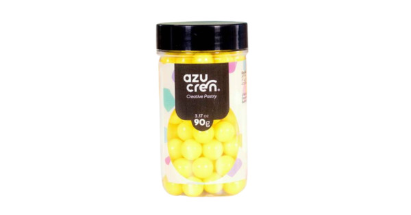 Sprinkles Perlas Amarillo 10 mm 90 g Azucren