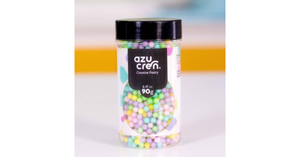 Sprinkles Perlas Mix Pastel 4 mm 90 g Azucren