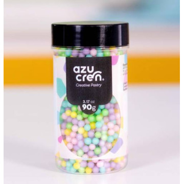 Sprinkles Perlas Mix Pastel 4 mm 90 g Azucren