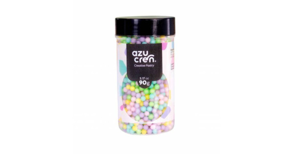 Sprinkles Perlas Mix Pastel 4 mm 90 g Azucren