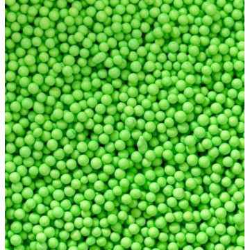 Sprinkles Perlas Verde 4 mm 90 g Azucren