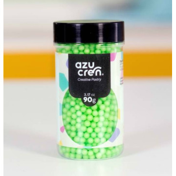 Sprinkles Perlas Verde 4 mm 90 g Azucren