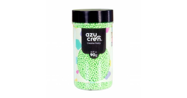 Sprinkles Perlas Verde 2 mm 90 g Azucren