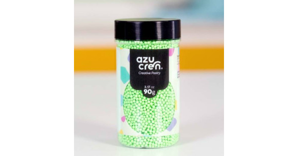 Sprinkles Perlas Verde 2 mm 90 g Azucren