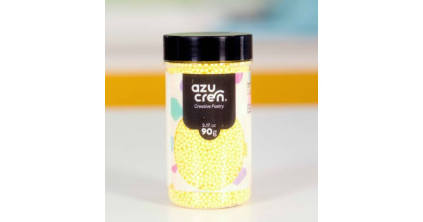 Sprinkles Perlas Amarillo 2 mm 90 g Azucren