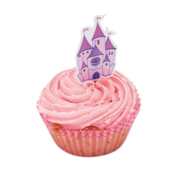 Pack 12 Toppers Castillo Princesa Kitchen Craft