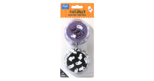 Cápsulas de Cupcakes Anti Grasa Fantasma Espeluznante (60) PME