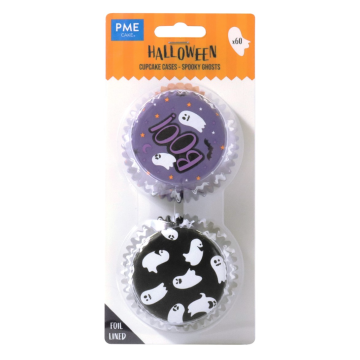 Cápsulas de Cupcakes Anti Grasa Fantasma Espeluznante (60) PME