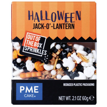 Mix de Sprinkles Estuche Jack-O-Lantern Halloween 60 g PME