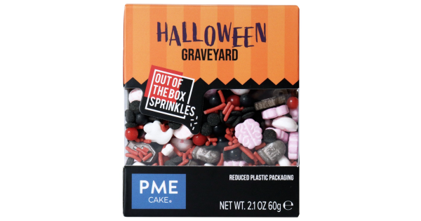 Mix de Sprinkles Estuche Cementerio Halloween 60 g PME