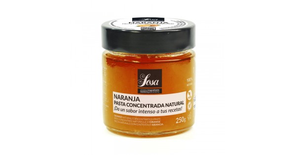 Naranja en pasta concentrada 250 g Sosa