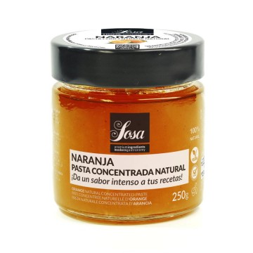 Naranja en pasta concentrada 250 g Sosa