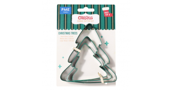 Pack 3 Cortantes Árbol de Navidad PME