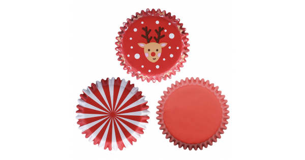 Cápsulas de Cupcakes Mix Santa Claus Navidad (100) PME