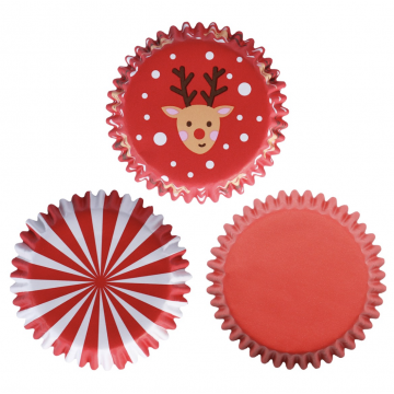 Cápsulas de Cupcakes Mix Santa Claus Navidad (100) PME