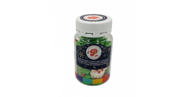 Sprinkles Mix Acebo y Papa Noel Navidad 65 g Azucren