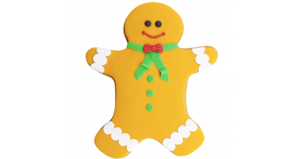 Cortante de galleta Grande Muñeco de Jengibre Navidad PME-5