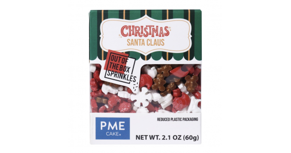 Sprinkles Mix Papa Noel Navidad 60 g PME-4