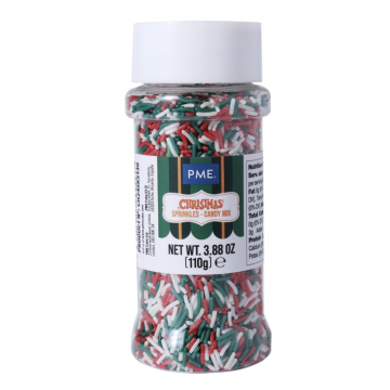 Sprinkles Mix Caramelos y Fideos de Navidad 110 g PME-2