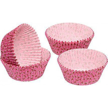 Capsulas de cupcakes Corazón Rosa (60) Kitchen Craft
