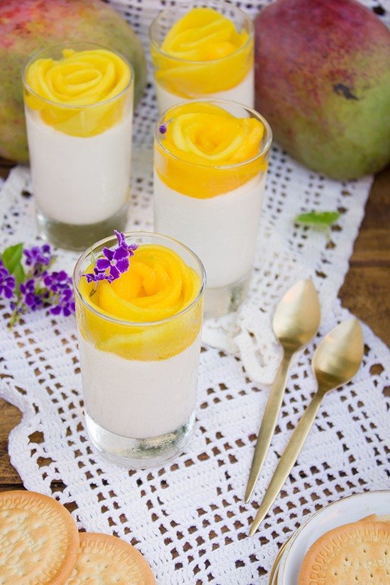 Cheesecake Mousse De Mango 3