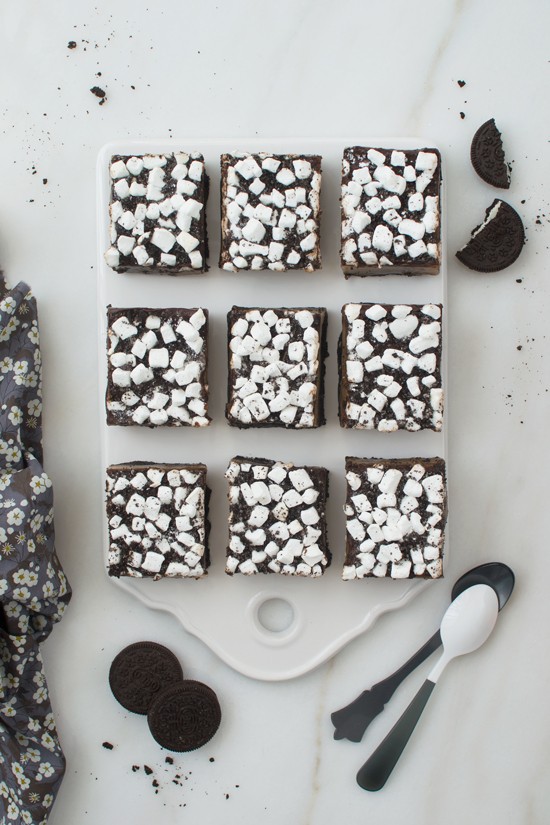 Barritas De Caramelo, Chocolate Y Nubes